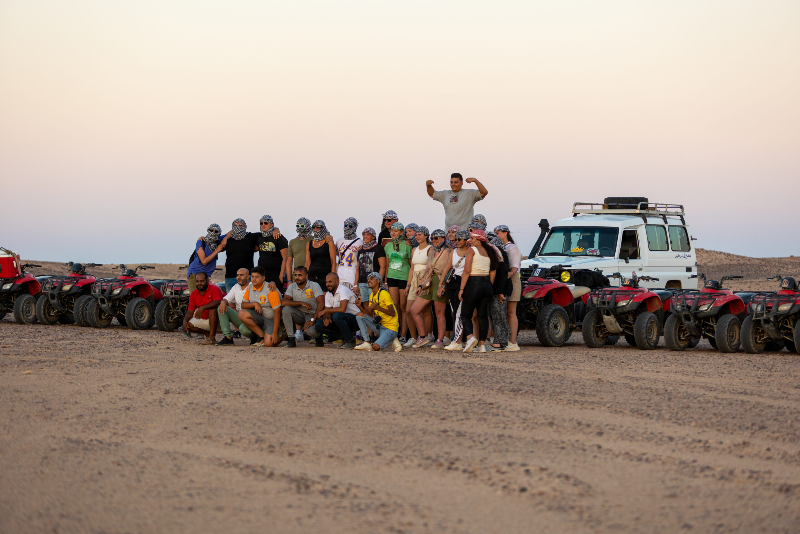 Sunset Jeep Safari el gouna