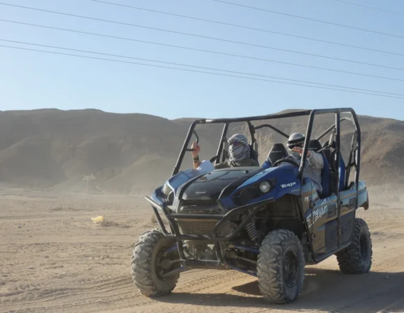 sunset trip by dunes buggy El gouna